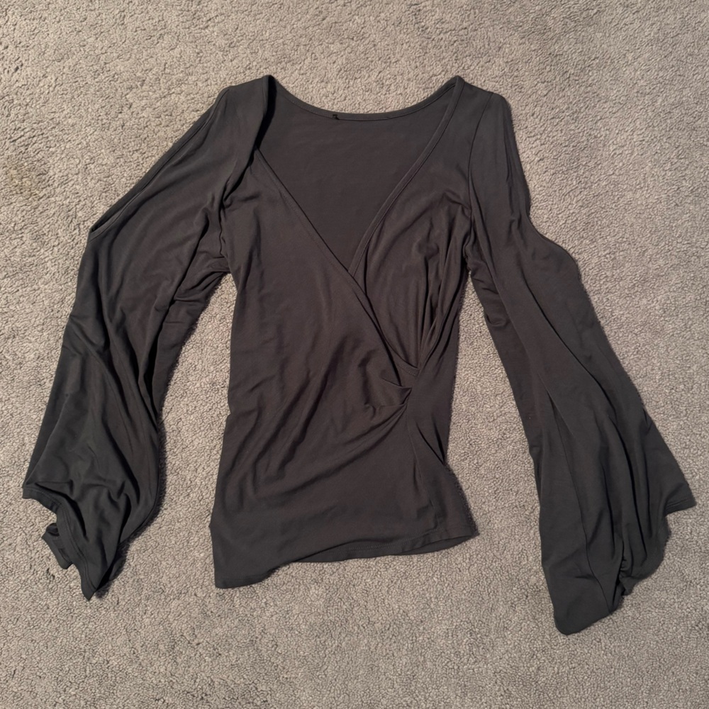 Grey Vava by Joy Long Sleeve